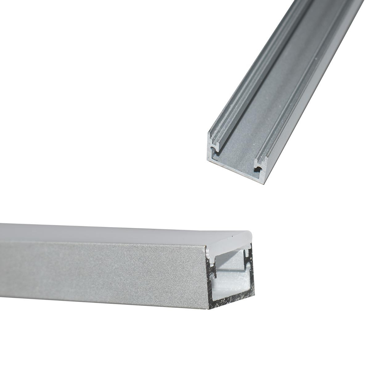 Profilo in alluminio per l'incasso a terra-Striscia 15mm -2m