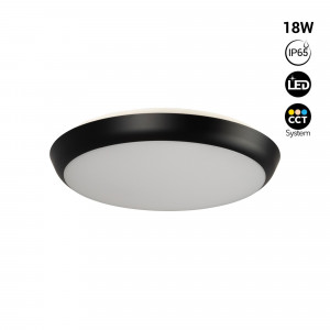 Lampada LED impermeabile da soffitto CCT - 18W - Ø25cm - 1920lm - IP65