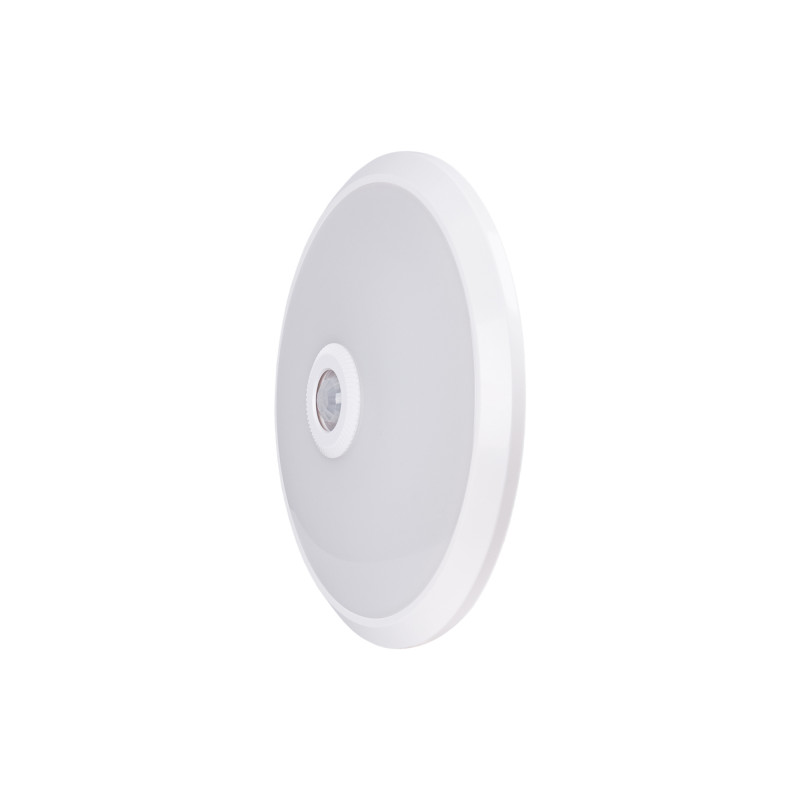 Plafoniera LED da soffitto con sensore PIR- 20W - Ø30cm - IP20