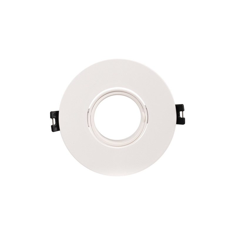 Anello downlight basculante per lampadine GU10/MR16 - Foro Ø75 mm