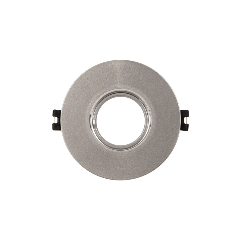 Anello downlight basculante per lampadine GU10/MR16 - Foro Ø75 mm