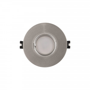 Anello downlight basculante per lampadine GU10/MR16 - Foro Ø75 mm