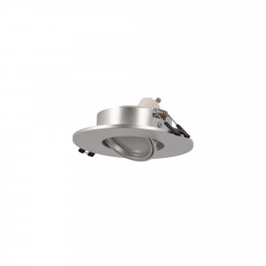 Anello downlight basculante per lampadine GU10/MR16 - Foro Ø75 mm