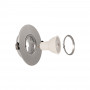 Anello downlight basculante per lampadine GU10/MR16 - Foro Ø75 mm