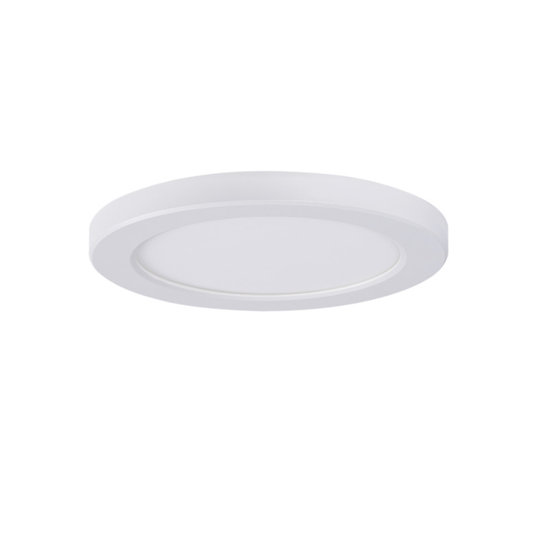 Plafoniera LED CCT 18W - Diametro regolabile - Da superficie e da incasso - IP20