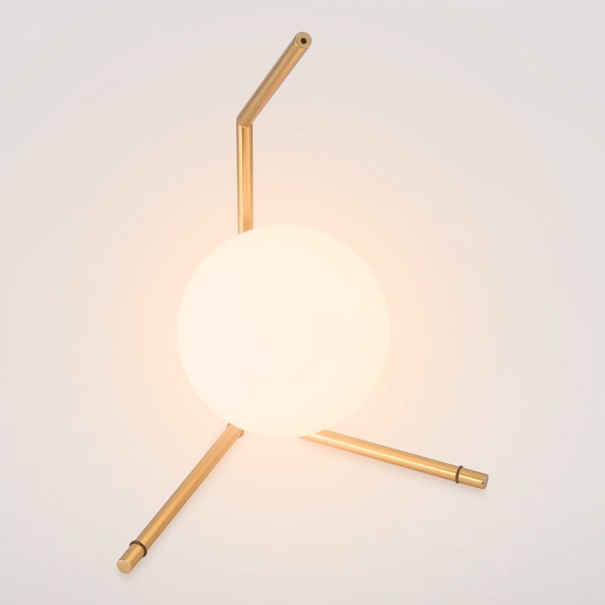 Lampada da tavolo sfera di cristallo "Octo" - Ispirazione FLOS IC