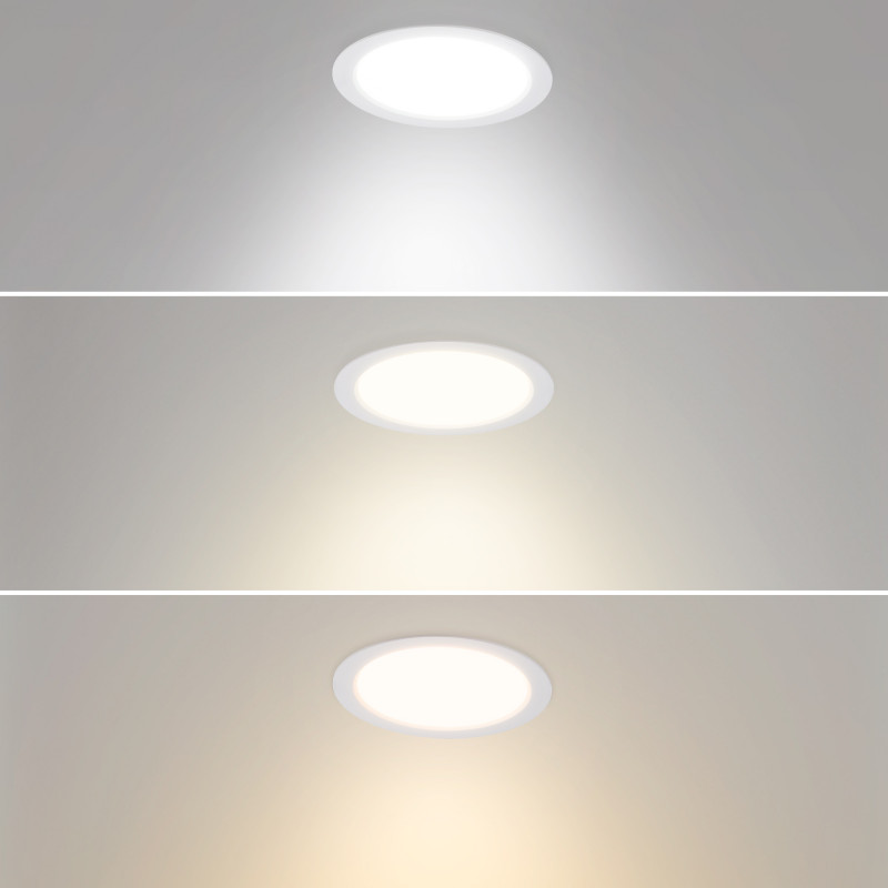 Downlight PRO 12W - CCT - 148lm/W - IP54 - UGR19 - Foro ø120mm