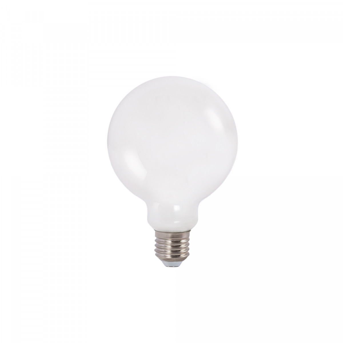 Lampadina LED decorativa "Milky" - E27 G95 - 6W - 3000K