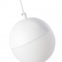 Lampada a sospensione sfera LED a binario magnetico 48V - 6W - 2700K - CRI90 - Bianco