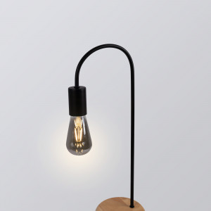 Lampadina fumé a filamento "Smoky" - E27 ST64 - 4W - 3000K