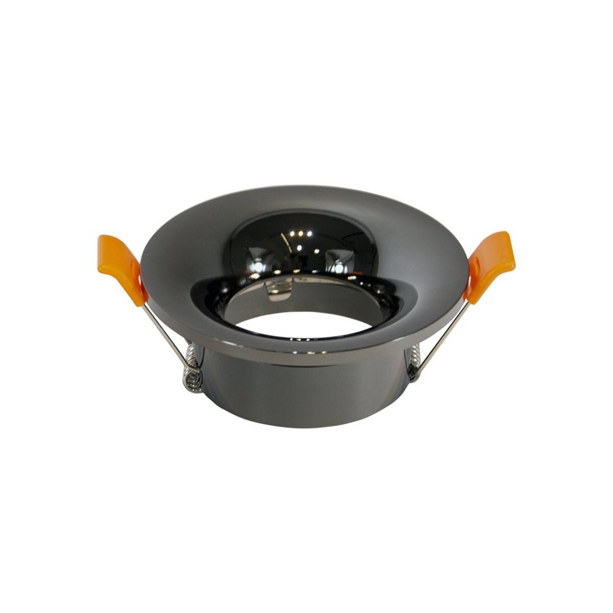 Anello tondo fisso da incasso per lampadina dicroica GU10 / MR16