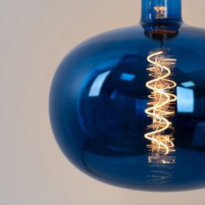 Lampadina decorativa a filamento LED "Decor - Blu" - E27 R220 - Dimmerabile - 4W - 1800K
