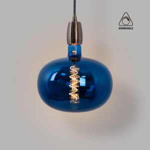 Lampadina decorativa a filamento LED "Decor - Blu" - E27 R220 - Dimmerabile - 4W - 1800K