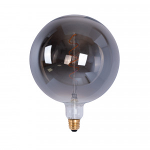 Lampadina decorativa a filamento LED "Smoky" - E27 G200 - Dimmerabile - 4W - 1800K