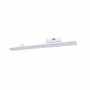 Faretto LED lineare orientabile a binario trifase - 40W - CCT - CRI90 - Driver KGP - Bianco