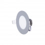 Downlight LED slim 3W - Grigio - Taglio Ø 70mm