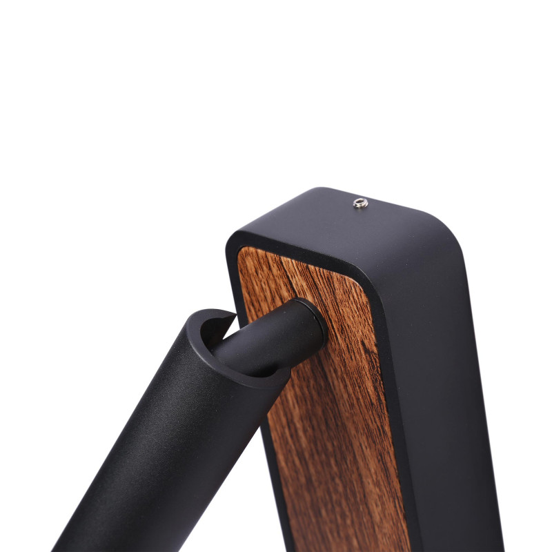 Pack x 2 - Lampada da parete da lettura "Irene" - 3W - chip CREE - Nero Pack x 2 - Lampada da parete da lettura "Irene" - 3W - chip CREE - Nero