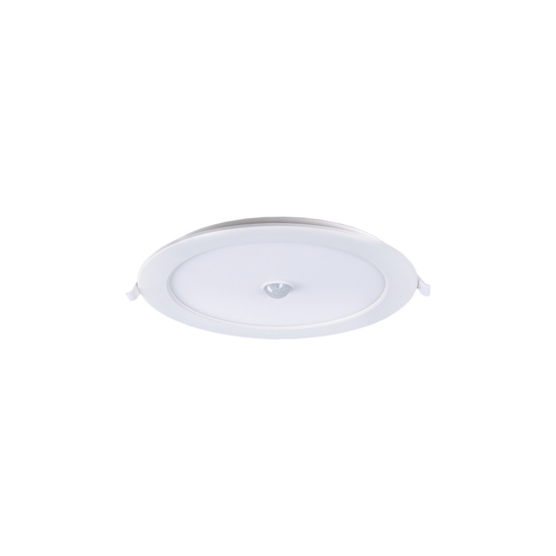 Downlight LED CCT con sensore PIR 18W - Ø di taglio 200-210 mm