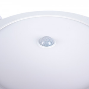 Downlight LED CCT con sensore PIR 18W - Taglio Ø200-210 mm