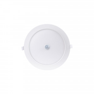 Downlight LED CCT con sensore PIR 18W - Taglio Ø200-210 mm