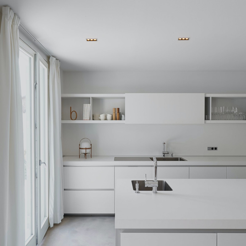 Downlight lineare LED da incasso 6W - UGR18 - CRI90 - Chip OSRAM - Bianco Downlight lineare LED da incasso 6W - UGR18 - CRI90 - Chip OSRAM - Bianco