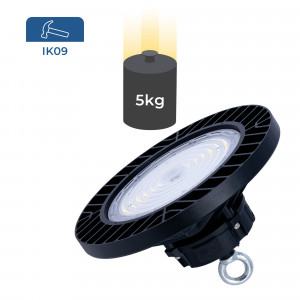 Campana LED industriale 150W - PHILIPS Lumileds - Driver LIFUD - 5000K - IP65 - 5 anni di garanzia