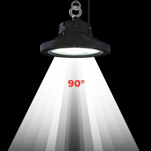 Campana LED industriale - Potenza regolabile 60/80/100W - 150lm/W - Driver LIFUD - 5000K - IP65