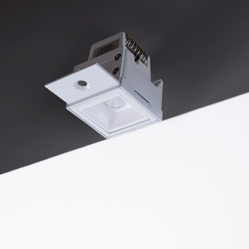 Faretto lineare LED incasso a scomparsa - 2W - UGR18 - CRI90 - Bianco Faretto lineare LED incasso a scomparsa - 2W - UGR18 - CRI90 - Bianco