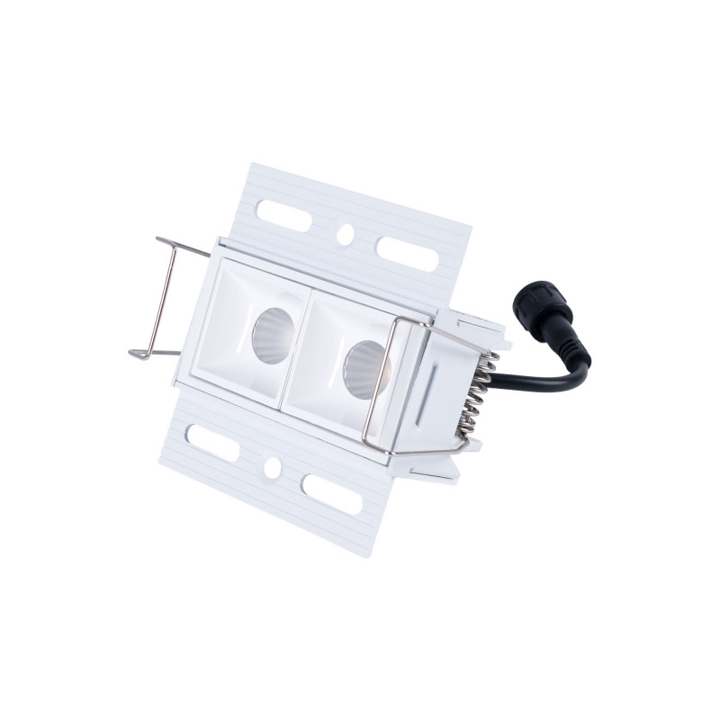 Faretto lineare LED incasso a scomparsa - 4W - UGR18 - CRI90 - Bianco