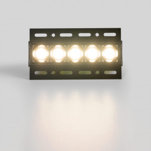 Faretto lineare LED incasso a scomparsa - 12W - UGR18 - CRI90 - Nero