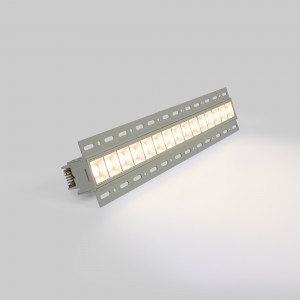 Faretto lineare LED incasso a scomparsa - 30W - UGR18 - CRI90 - Bianco