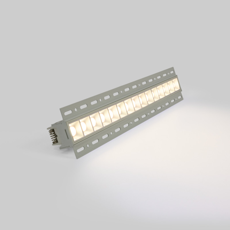 Faretto lineare LED incasso a scomparsa - 30W - UGR18 - CRI90 - Bianco Faretto lineare LED incasso a scomparsa - 30W - UGR18 - CRI90 - Bianco