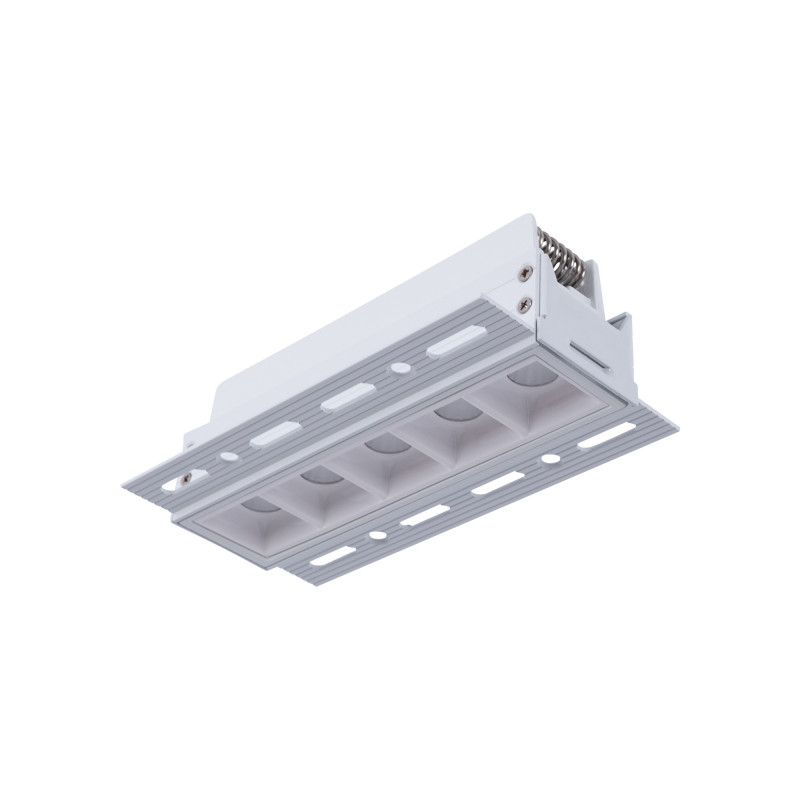 Faretto lineare LED incasso a scomparsa - 12W - UGR18 - CRI90 - Bianco Faretto lineare LED incasso a scomparsa - 12W - UGR18 - CRI90 - Bianco