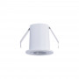 Downlight LED rotondo da incasso 2W - Chip Osram - UGR18 - Taglio Ø 25mm - Bianco