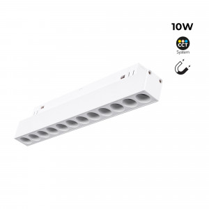 Apparecchio lineare CCT a binario magnetico - 10W - UGR18 - Mi Light - Bianco