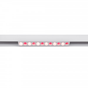 Apparecchio lineare RGB + CCT a binario magnetico - 6W - UGR18 - Mi Light - Bianco