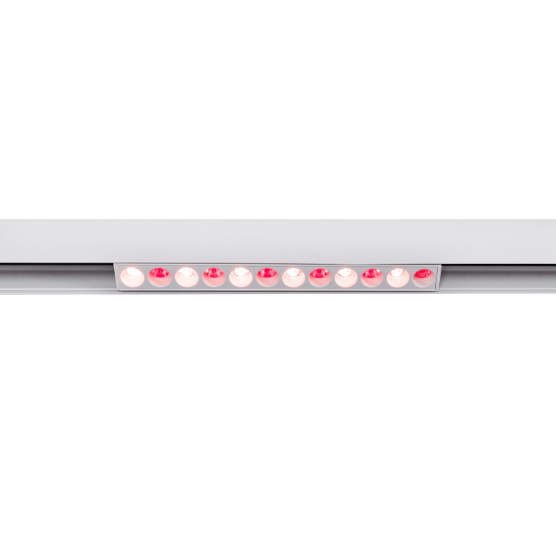 Apparecchio lineare RGB + CCT a binario magnetico - 6W - UGR18 - Mi Light - Bianco