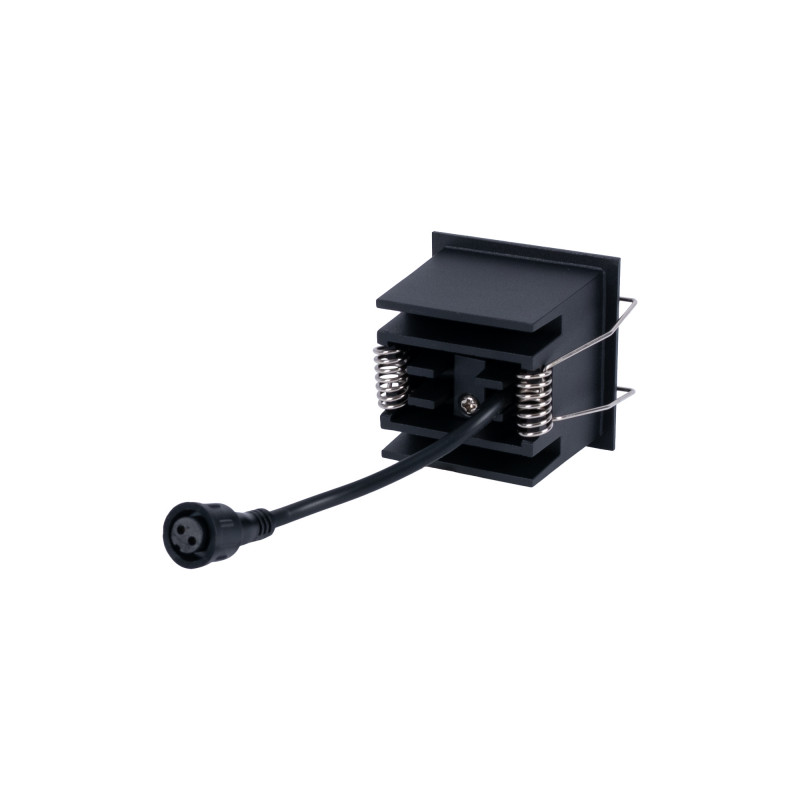 Downlight LED quadrato da incasso 8W - Chip Osram - UGR18 - Taglio 48 x 48 mm - Nero Downlight LED quadrato da incasso 8W - Chip Osram - UGR18 - Taglio 48 x 48 mm - Nero