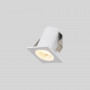 Downlight LED quadrato da incasso 2W - Chip Osram - UGR18 - Taglio Ø 25mm - Bianco