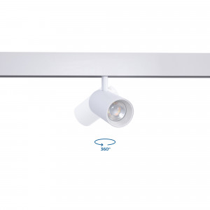 Faretto LED CCT a binario magnetico 48V - 12W - Mi Light - Bianco