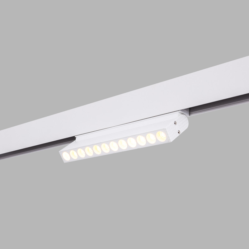 Apparecchio lineare orientabile RGB + CCT a binario magnetico - 6W - UGR18 - Mi Light - Bianco Apparecchio lineare orientabile RGB + CCT a binario magnetico - 6W - UGR18 - Mi Light - Bianco