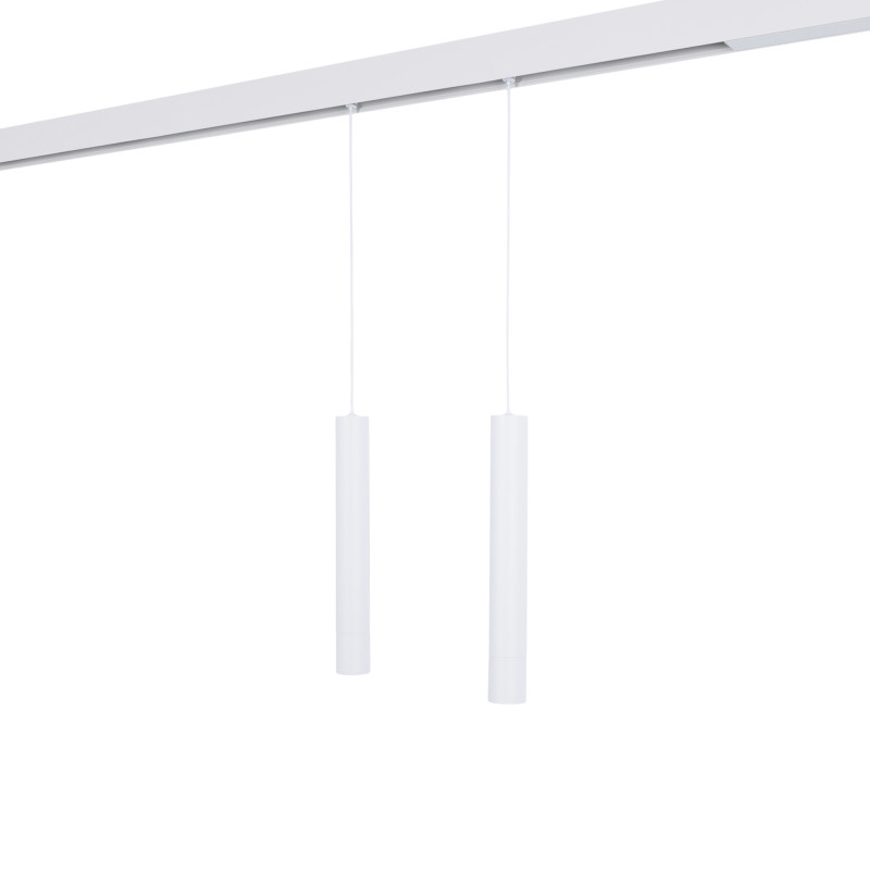Faretto LED a sospensione per binario magnetico 48V - 8W - Bianco