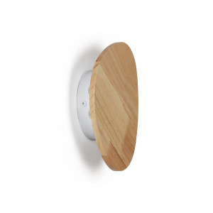 Applique in legno "Eclipse 3" 8W - Luce calda