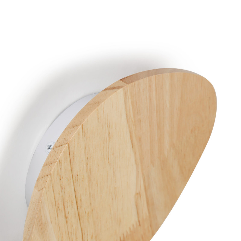 Applique in legno "Eclipse 3" 12W - Luce calda Applique in legno "Eclipse 3" 12W - Luce calda