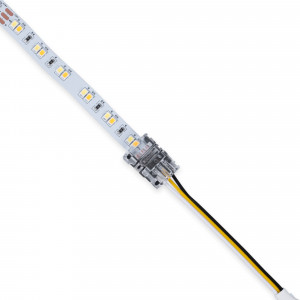 Connettore Hippo CCT SMD per striscia LED - PCB 10mm - 3 pin - IP20 - Max 24V
