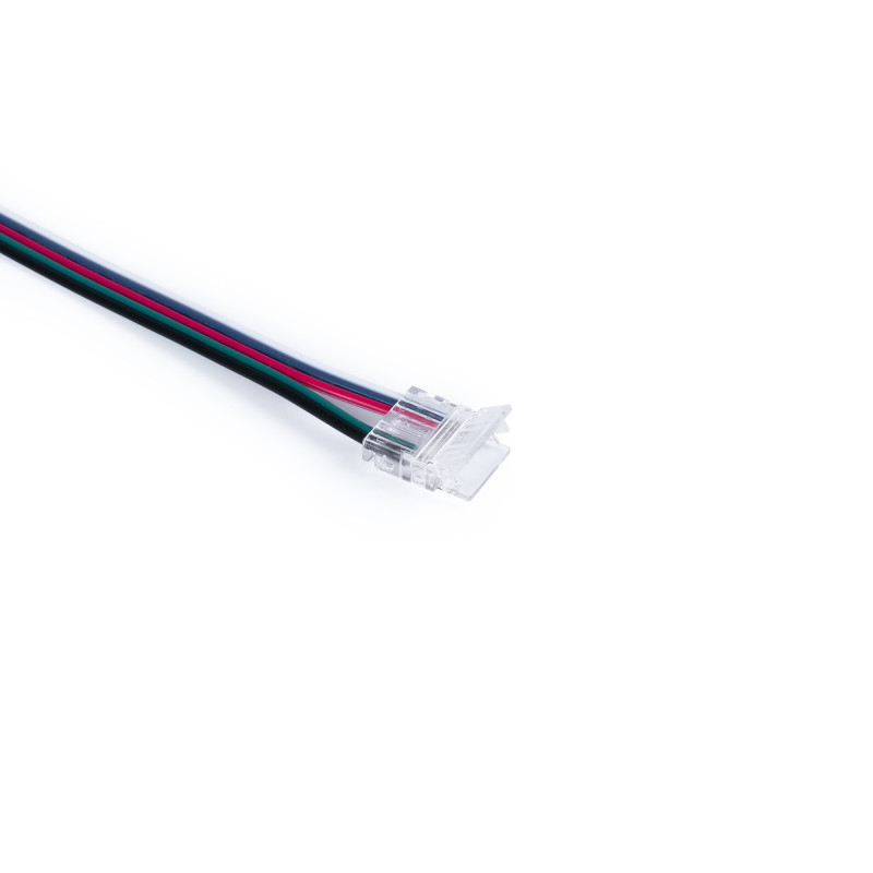 Connettore Hippo COB RGBW striscia a controller  - PCB 12mm - 5 pin - IP20 - Max 24V Connettore Hippo COB RGBW striscia a controller  - PCB 12mm - 5 pin - IP20 - Max 24V