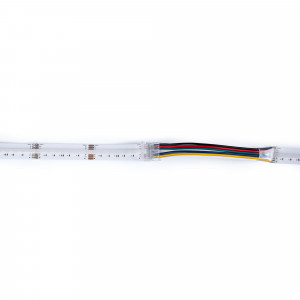 Connettore Hippo COB RGB+CCT per striscia LED - PCB 12mm - 6 pin - IP20 - Max 24V