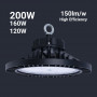 Campana LED industriale 200W - PHILIPS Lumileds - Driver LIFUD - 5000K - IP65 - 5 anni di garanzia