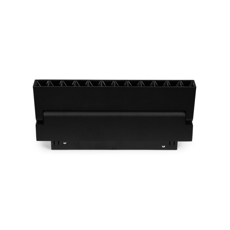 Faretto lineare orientabile a binario magnetico 48V- 12W - 4000K - Chip OSRAM - UGR18 - Nero Faretto lineare orientabile a binario magnetico 48V- 12W - 4000K - Chip OSRAM - UGR18 - Nero