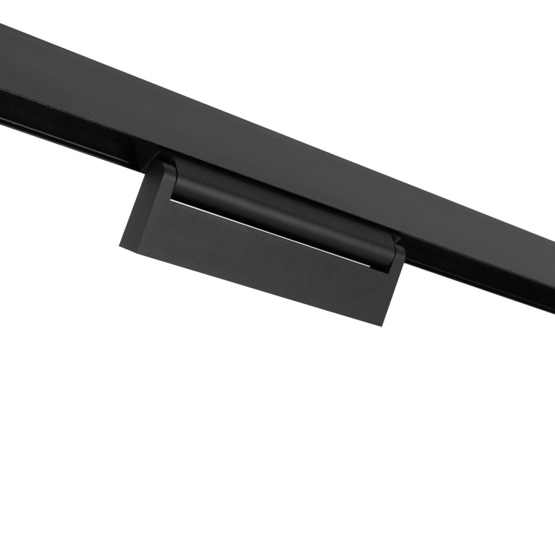Faretto lineare orientabile a binario magnetico 48V - 12W - 2800K - Chip OSRAM - UGR18 - Nero Faretto lineare orientabile a binario magnetico 48V - 12W - 2800K - Chip OSRAM - UGR18 - Nero